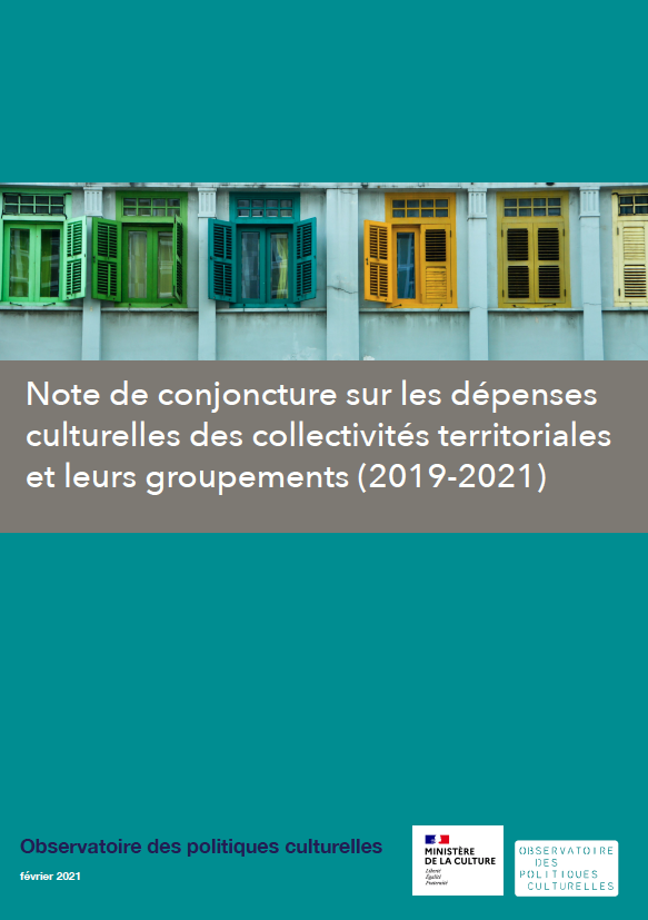 Image de couverture Note de conjoncture sur les dépenses culturelles des collectivités territoriales et leurs groupements 2019-2021