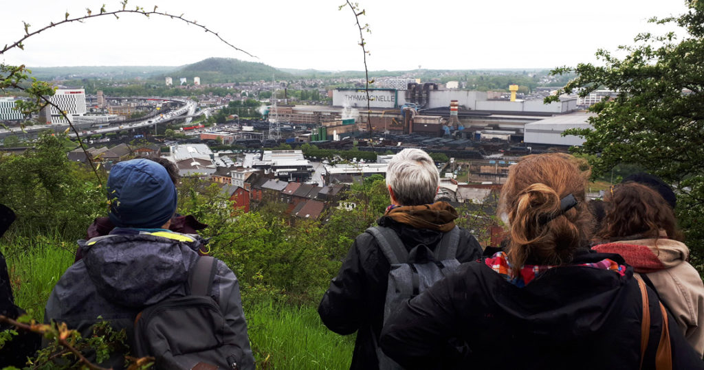 Vue des terrils, Charleroi. Photo : © Élisa Dumay