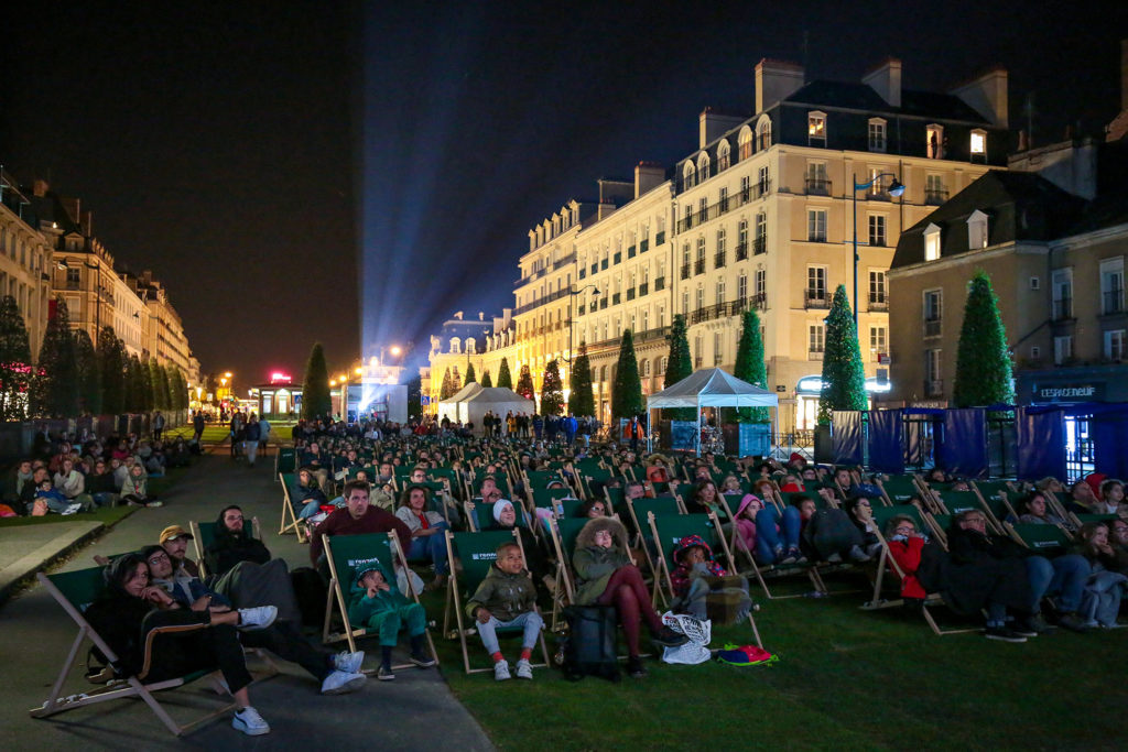 Cinéma en plein air à Rennes