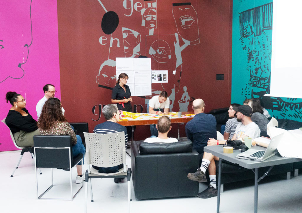 Atelier de travail de l'Augures lab numérique responsable