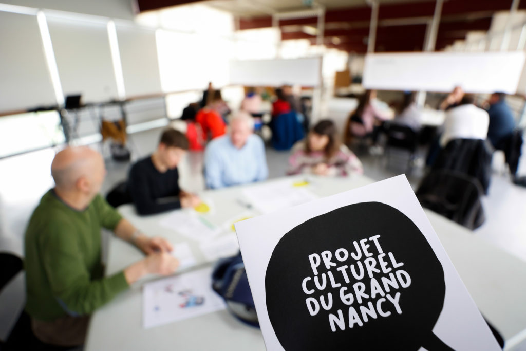 Participants au projet culturel du grand Nancy