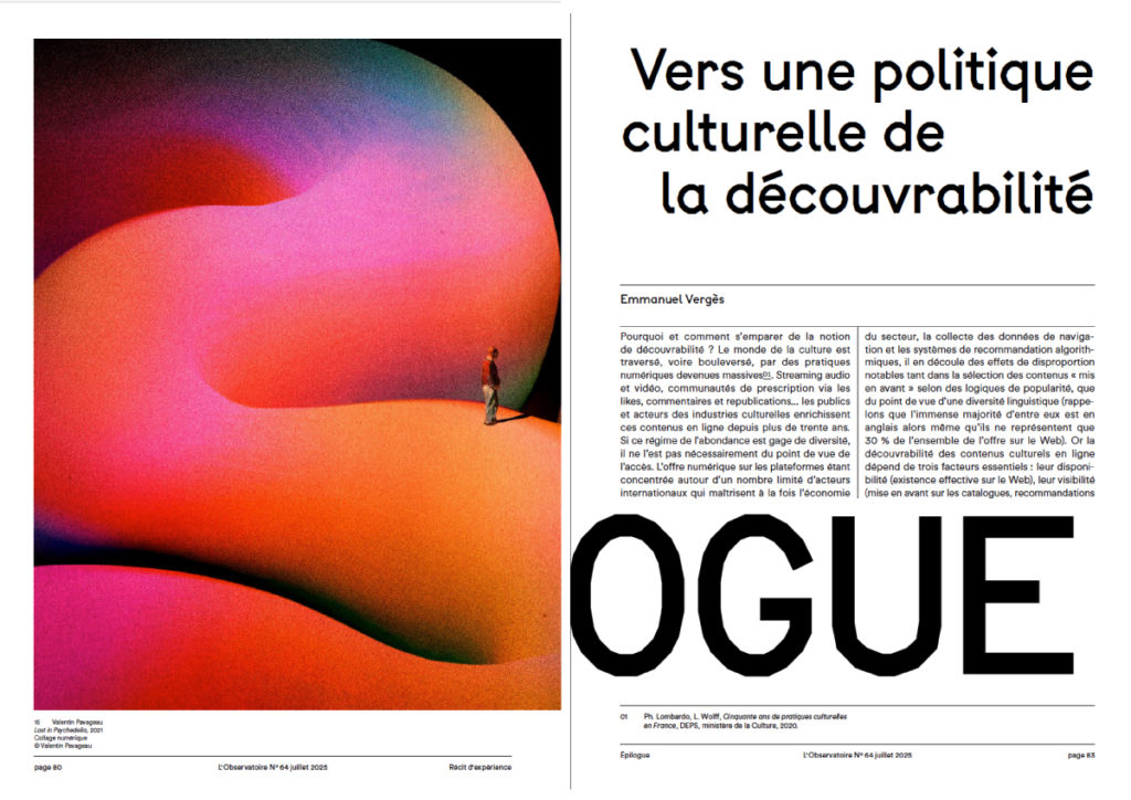 Pages intérieures de la revue 64.