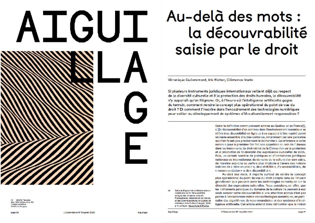 Pages intérieures de la revue 64.